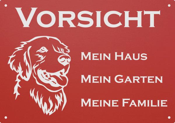 Golden Retriever | Aluminium Warnschild